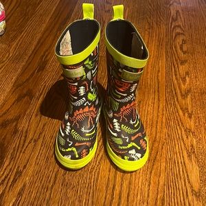 Hatley Dinosaur Boots Toddler Size 8